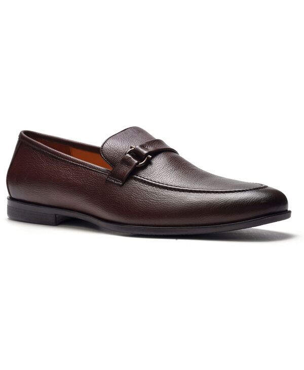 アンソニー ヴィア メンズ シューズ スリッポン・ローファー Anthony Veer A Veer Mens Astor SlipOn Loafers Brown ブラウン