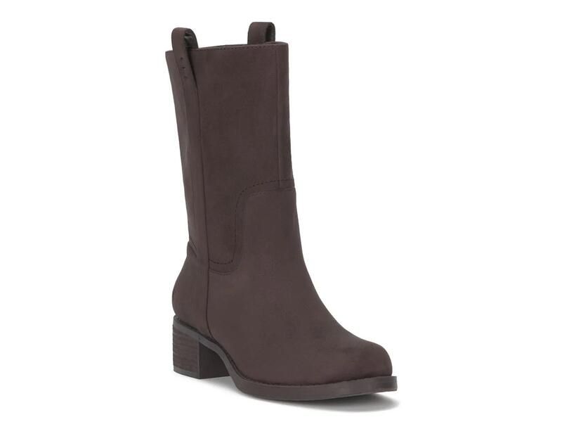 ラッキーブランド レディース シューズ ブーツ・レインブーツ Lucky BrandHydee Bootie Dark Chocolate Brown Fabric ブラウン