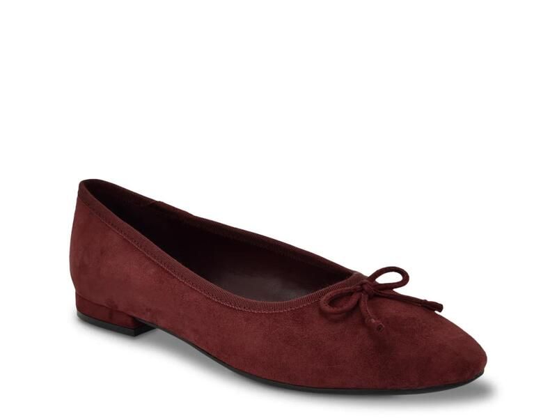 カルバンクライン レディース シューズ パンプス Calvin KleinCyrie Ballet Flat Dark Red レッド