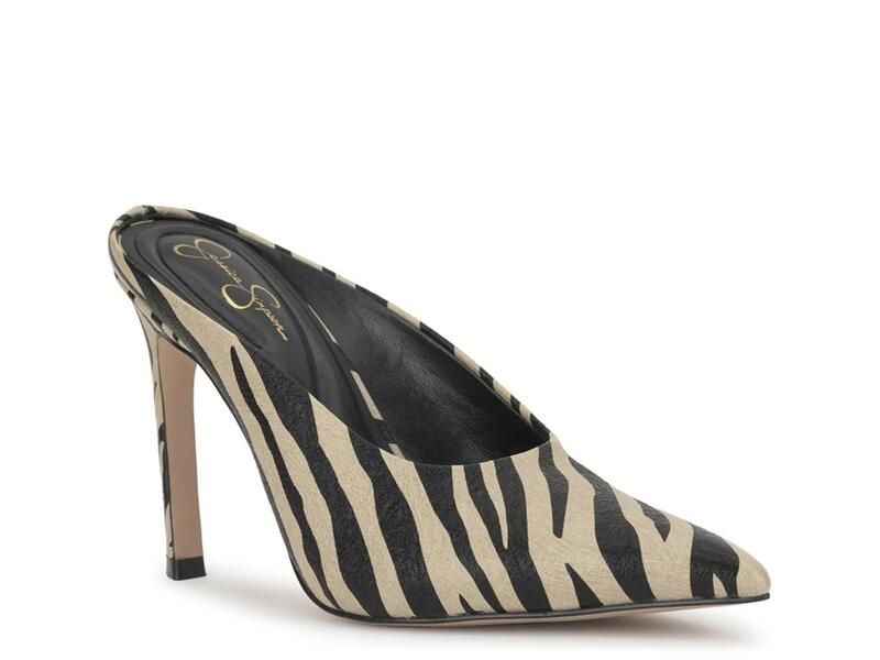 ジェシカシンプソン レディース シューズ サンダル Jessica SimpsonWilix Mule BeigeBlack Animal Print ブラック