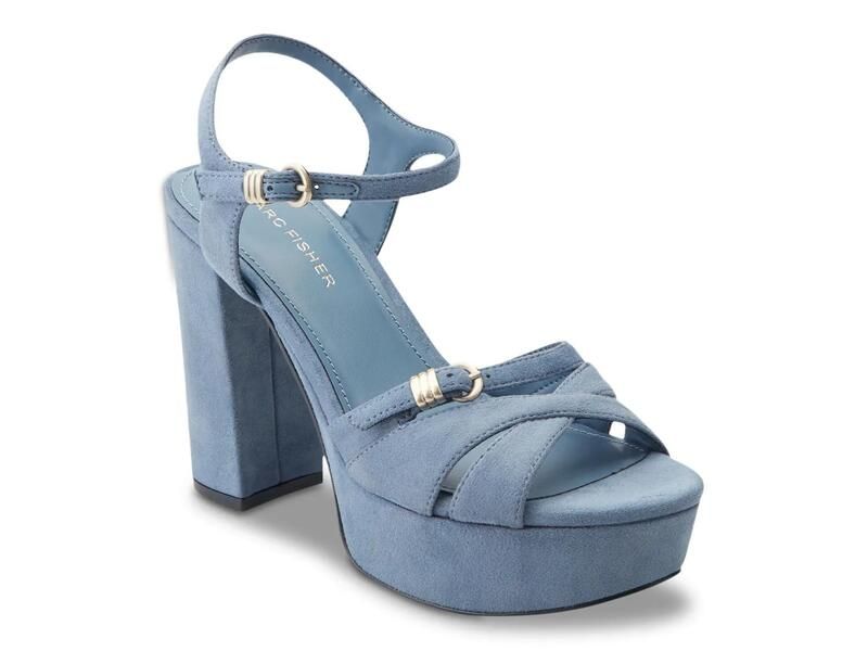 マークフィッシャー レディース シューズ サンダル プラットフォーム Marc FisherDolluplatform Sandal Blue ブルー