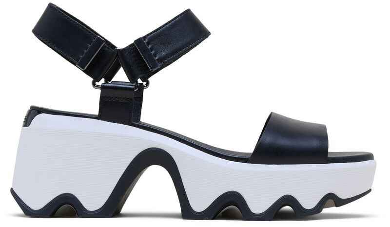 ソレル レディース シューズ サンダル SOREL Womens Kinetic Aura Slingback Sandals BlackSea Salt ブラック