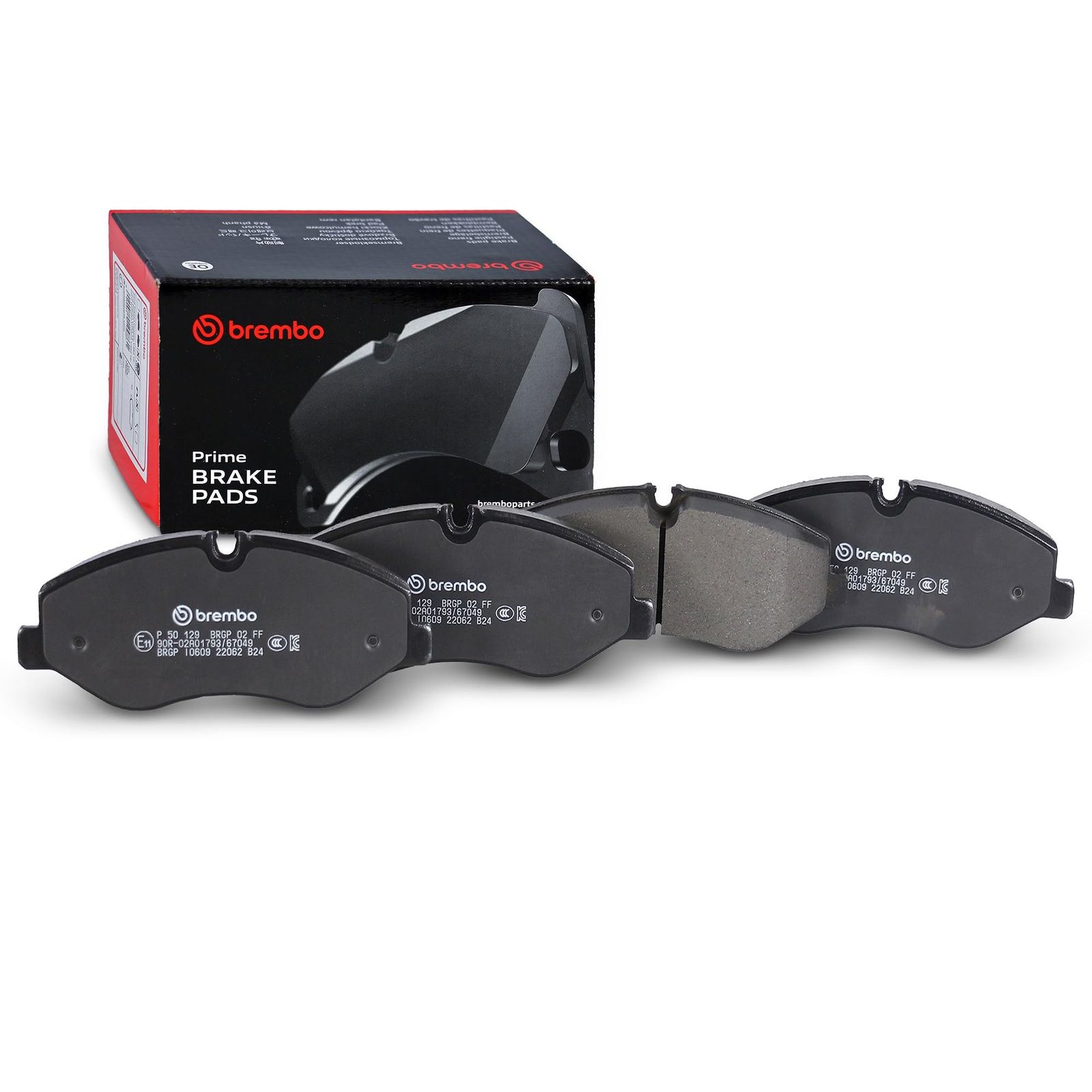 新品 BREMBO（ブレンボ ）/輸入車用ブラックパッド 品番：P50129