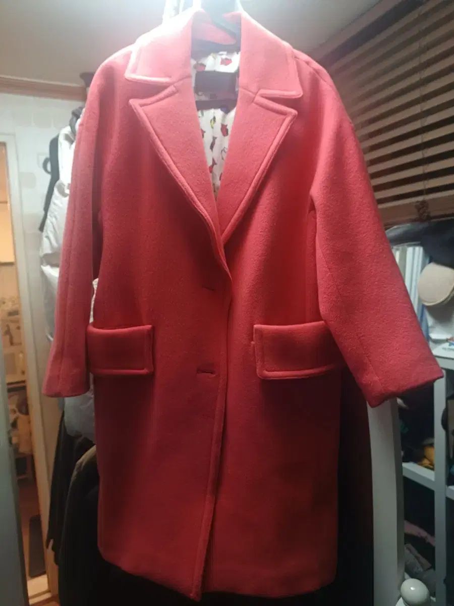 LUCKY CHOUETTE ラッキーシュエトゥ コーラル コート 36サイズ