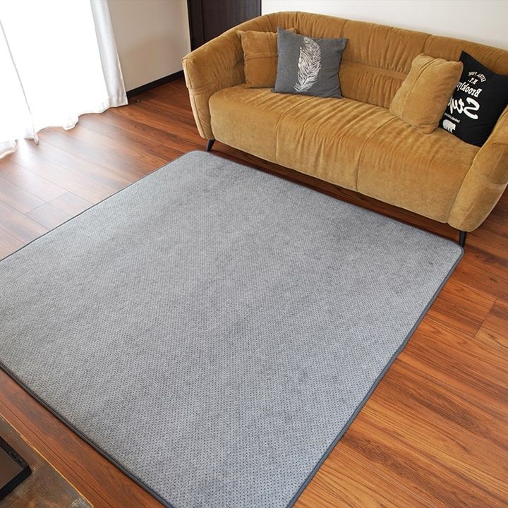 足元から、部屋の空気が変わる ラグ 約180×235cm ホットカーペット対応