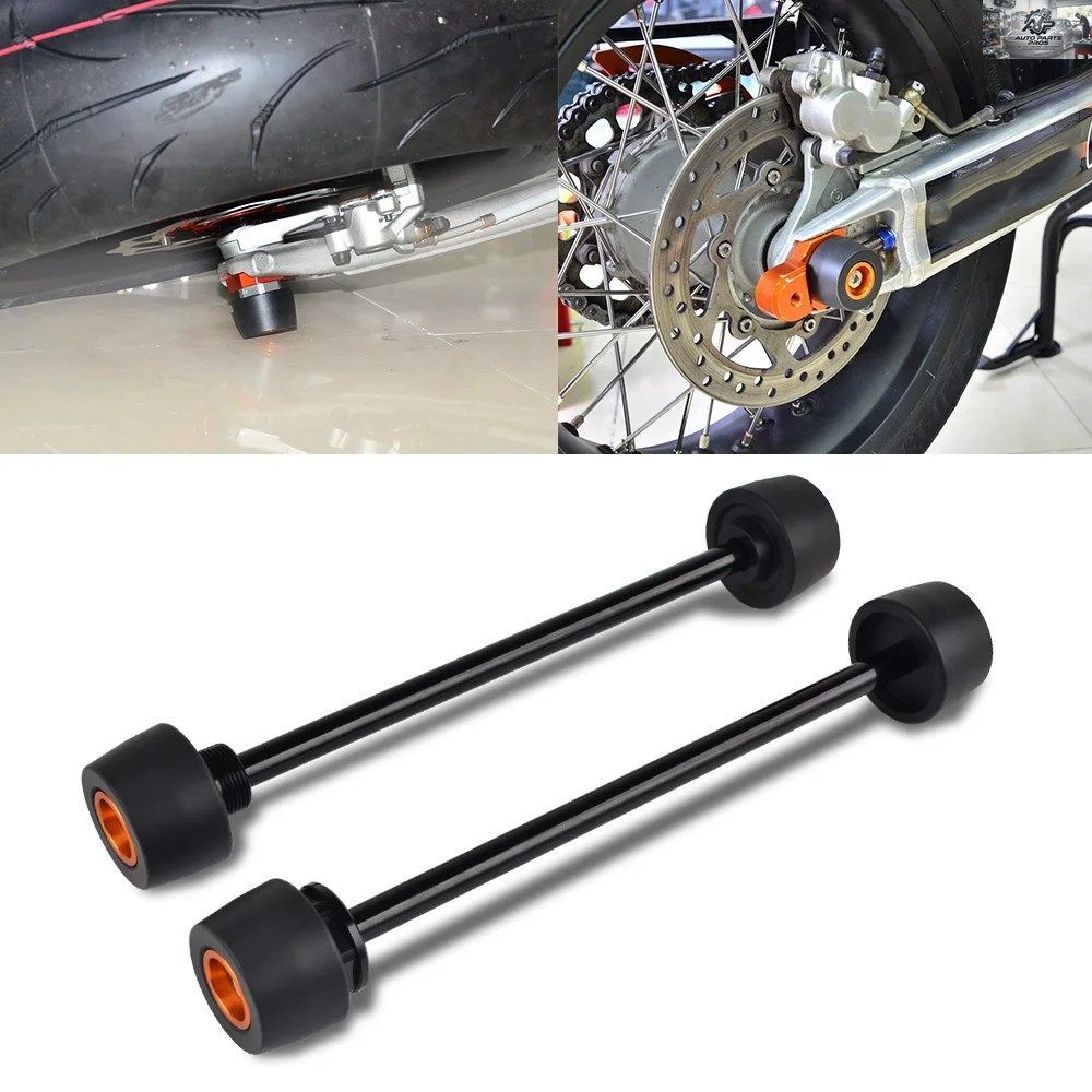 KTM SMCR 690 SMC R 2019-2023 690 DUKE 2008-2019 フロントリアアクスルスライダー落下防止 HUSQVARNA 701 SUPERMOTO VITPILEN カスタムパ