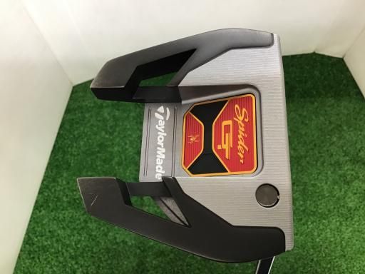 【中古】 テーラーメイド Spider GT SILVER スモールスラント 34インチ パター PT スチール (フレックスその他) メンズ 男性用 右利き 右用 Cランク ゴルフクラブ