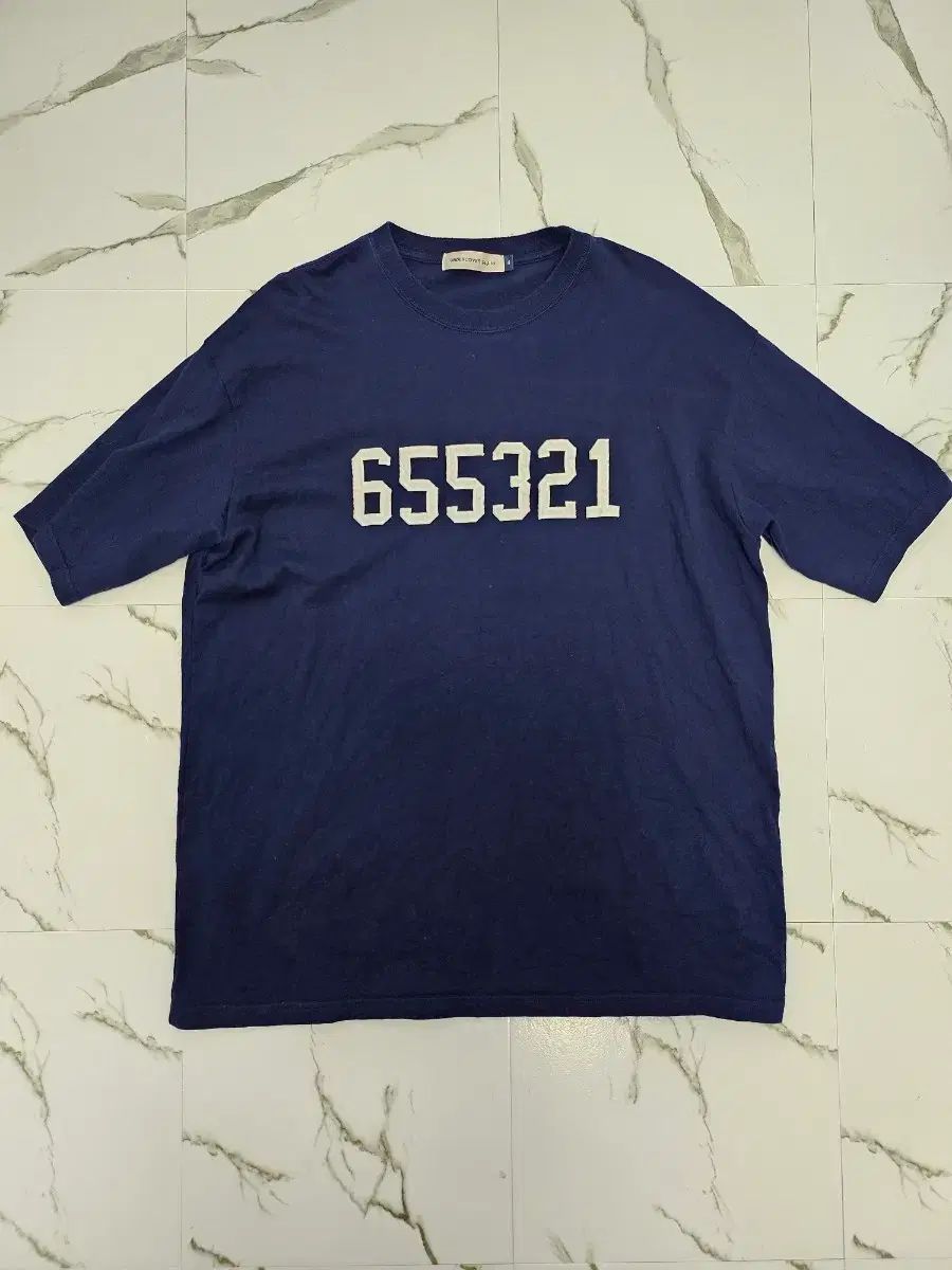 アンダーカバー 半袖 Tシャツ ネイビー 655321