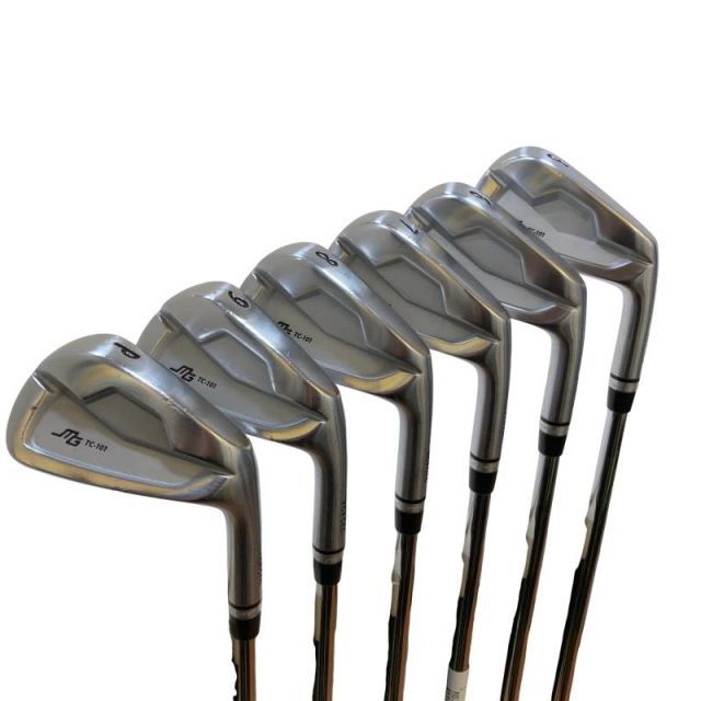 【中古】 三浦技研 TC-101 6S アイアンセット IR 純正特注シャフト (フレックスS) メンズ 男性用 右利き 右用 Cランク ゴルフクラブ
