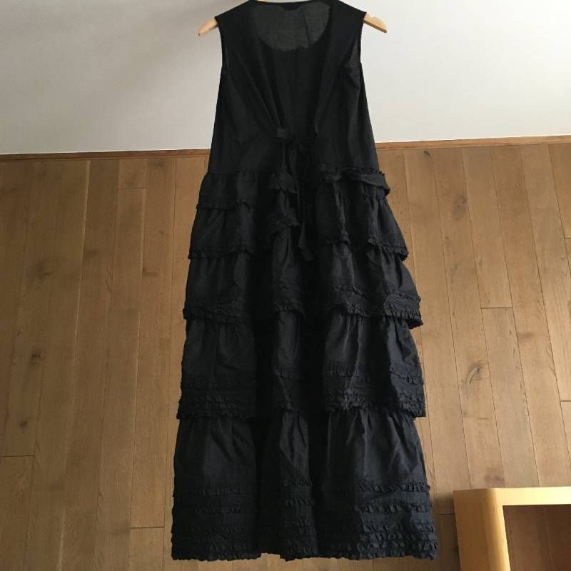 極美品 PINK HOUSE（ピンクハウス）段々 フリル レース ロング 