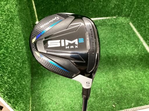 【中古】 テーラーメイド SIM2 MAX 5W フェアウェイウッド FW TENSEI BLUE TM50(SIM2 FW) (フレックスR) メンズ 男性用 右利き 右用 Cランク ゴルフクラブ