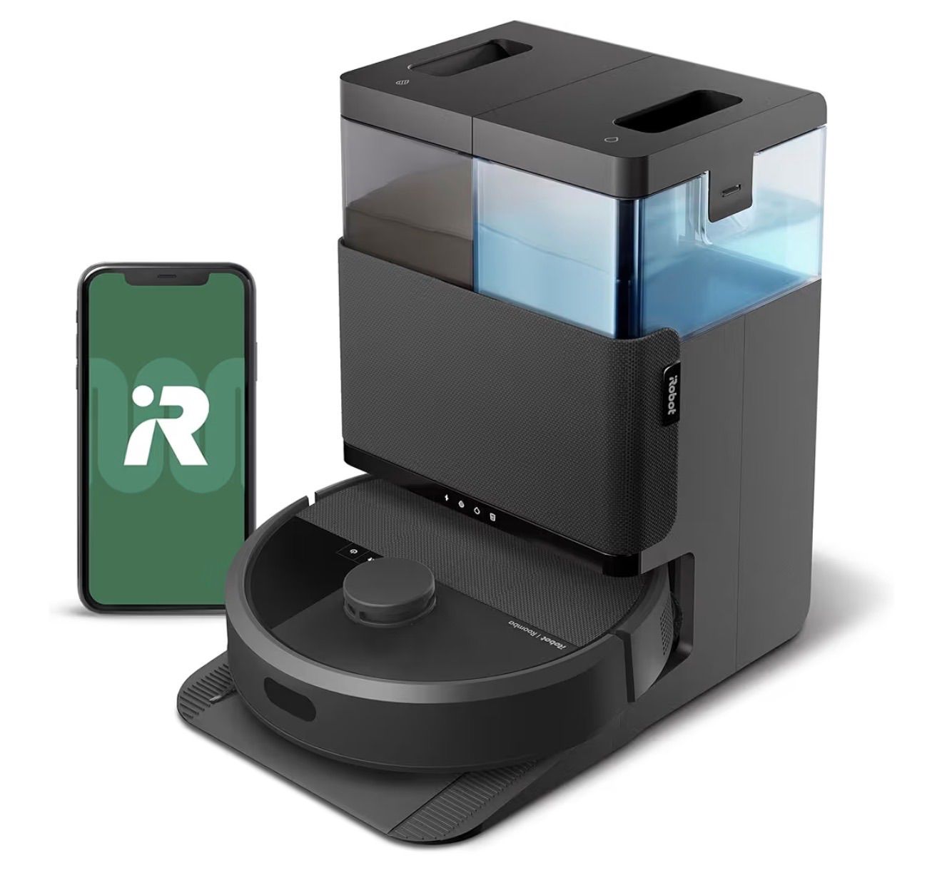 ルンバ(Roomba)Plus 405 Combo ロボット + AutoWash 充電ステーション (ロボット掃除機) iRobot【水拭き/両用/多機能充電ステーション搭載/自動ゴミ収集/モップの自動洗浄・乾燥機能付き/パワーリフト吸引 38,870円