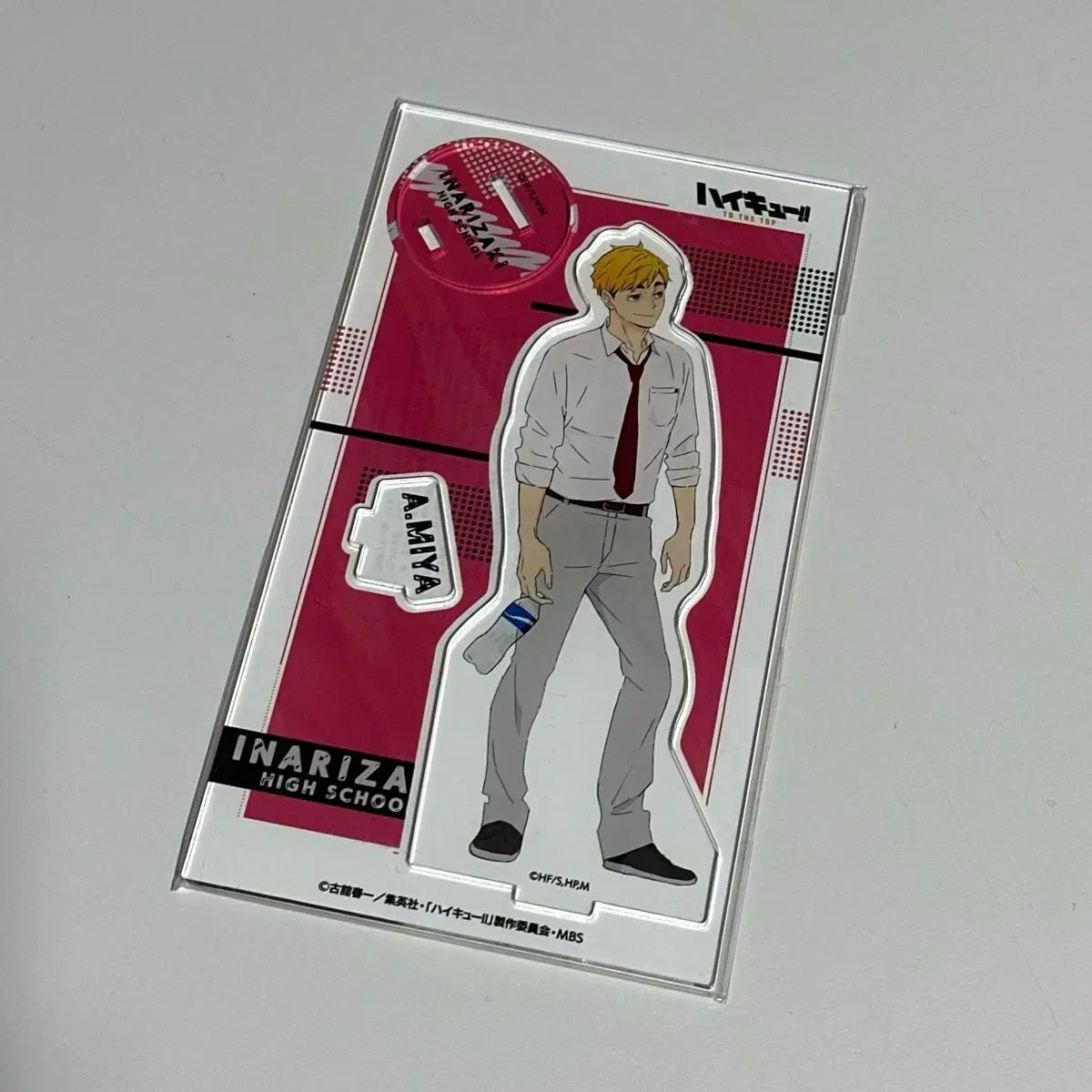ハイキューグッズ ハイキュー 宮治 アクスタ THE TOP TO アクリル