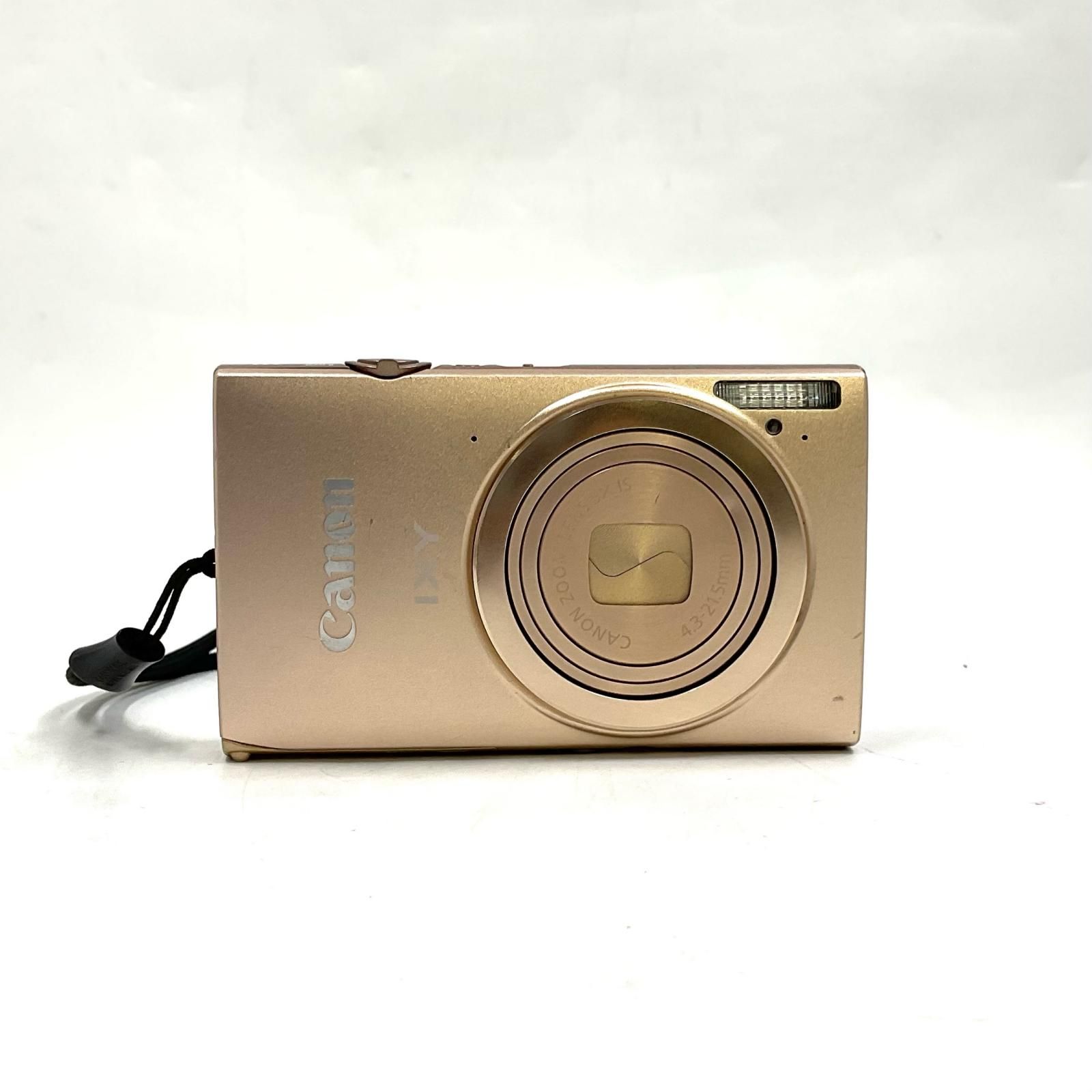 【最速発送】Canon コンパクトデジタルカメラ IXY 430F [ゴールド]【難有】