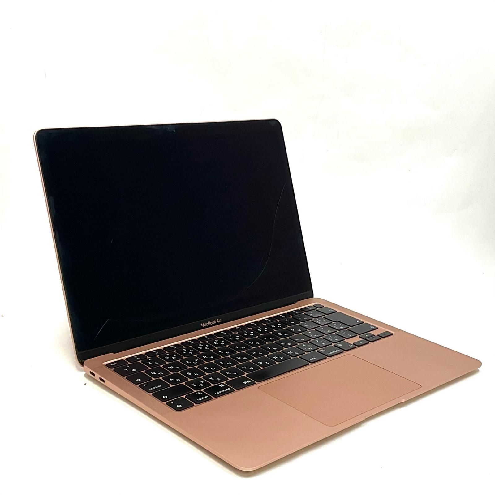 MacBook Air M1 8GB 256GB(訳あり)多少値下げ可能です。 訳あり】MacBook Air 2020 M1 8GB 256GB ゴールド - メルカリ