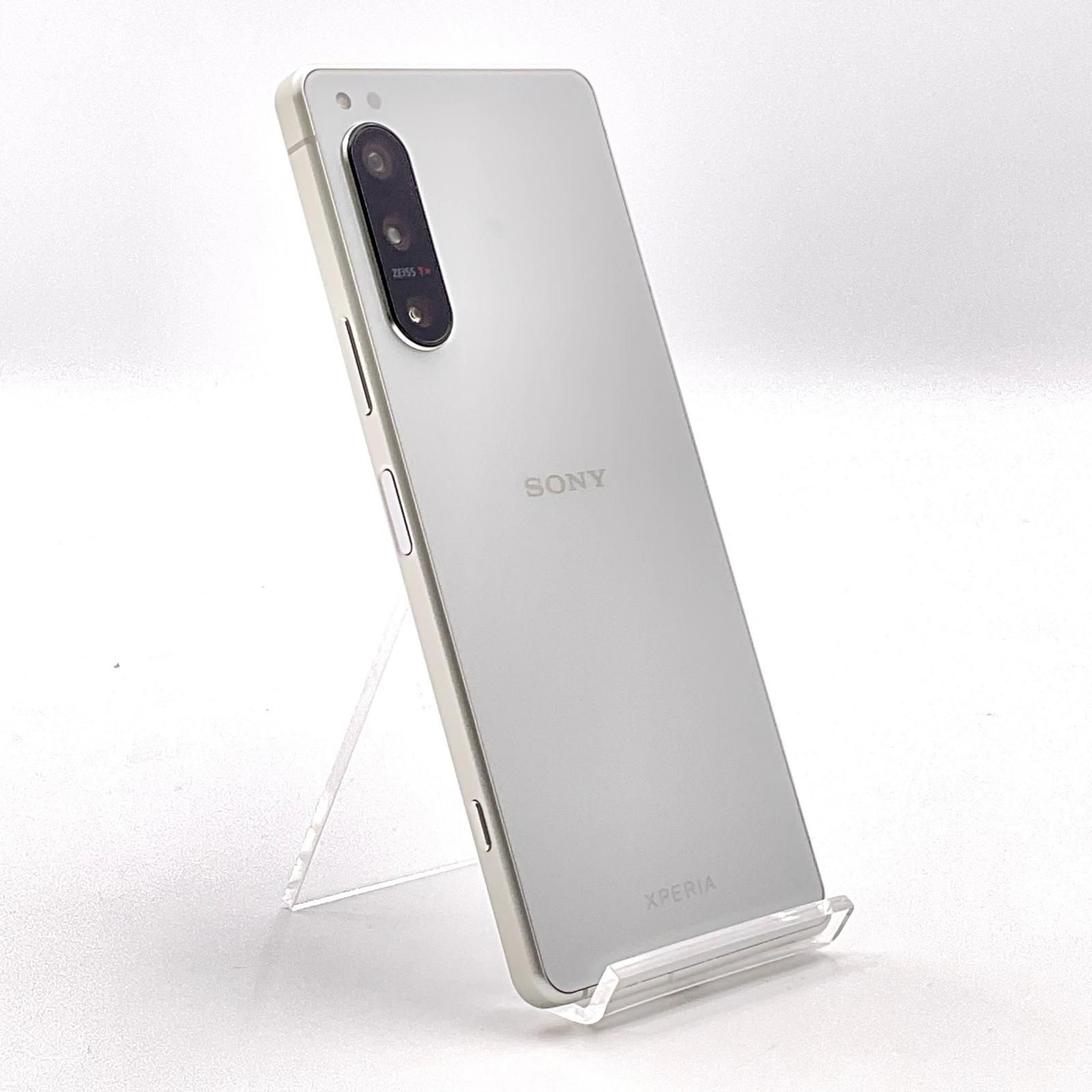 【最速発送】 Xperia 5 IV 128GB ホワイト系 softbank SIMフリー A204SO 白ロム【難有】