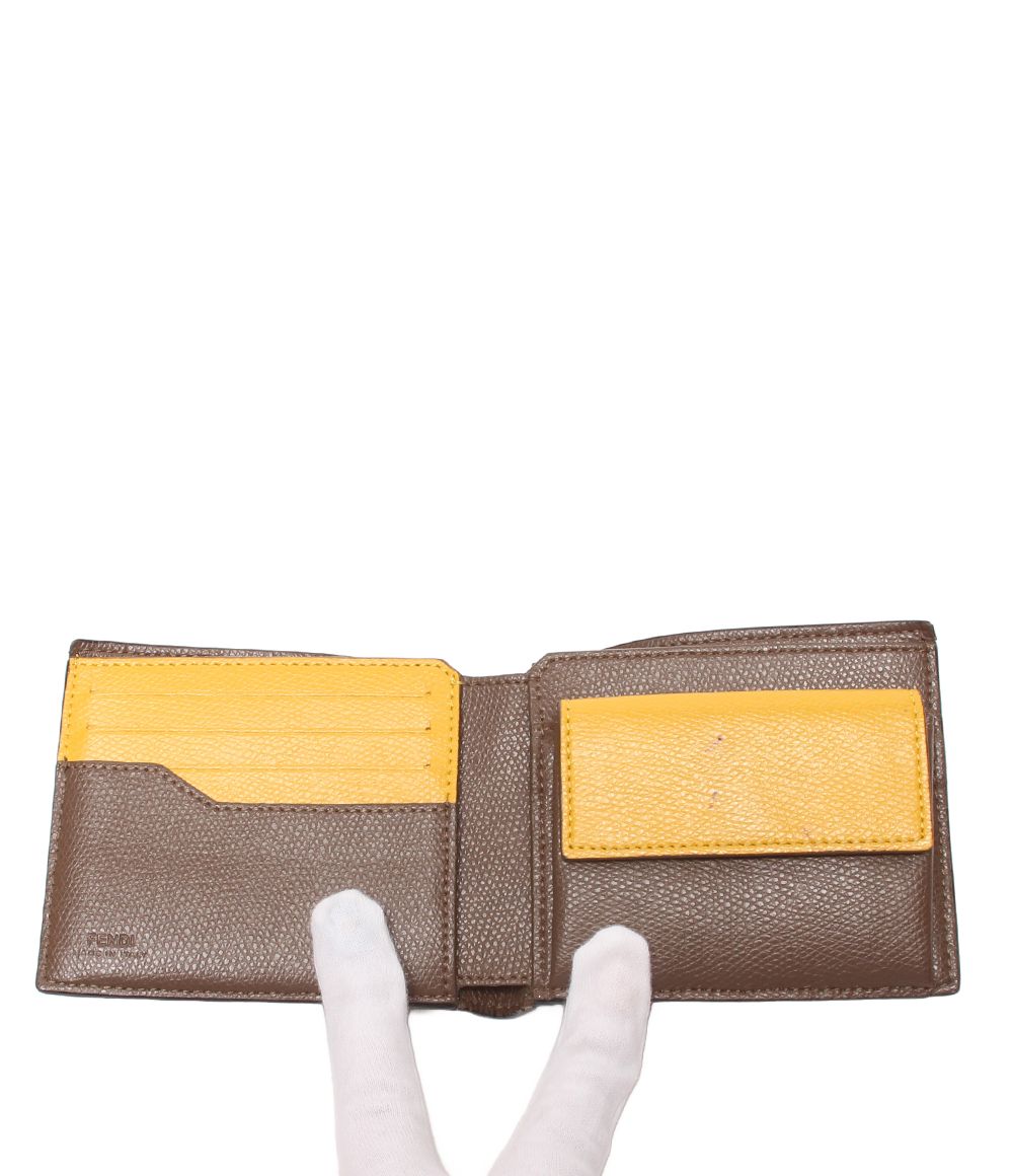 フェンディ 二つ折り財布 ズッカ柄 7M0339 メンズ FENDI - メルカリ