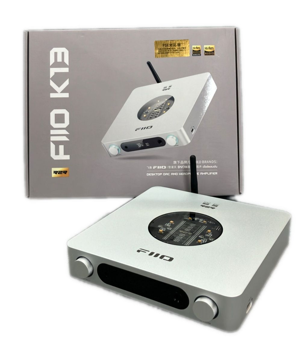 ヘッドホンアンプ K13 R2R USBDAC内蔵ヘッドホンアンプ F3082K Fiio