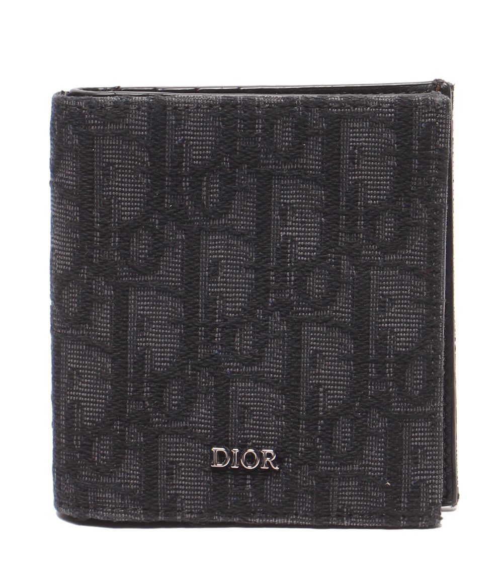 ディオール 二つ折り財布 オブリーク トロッター メンズ Dior
