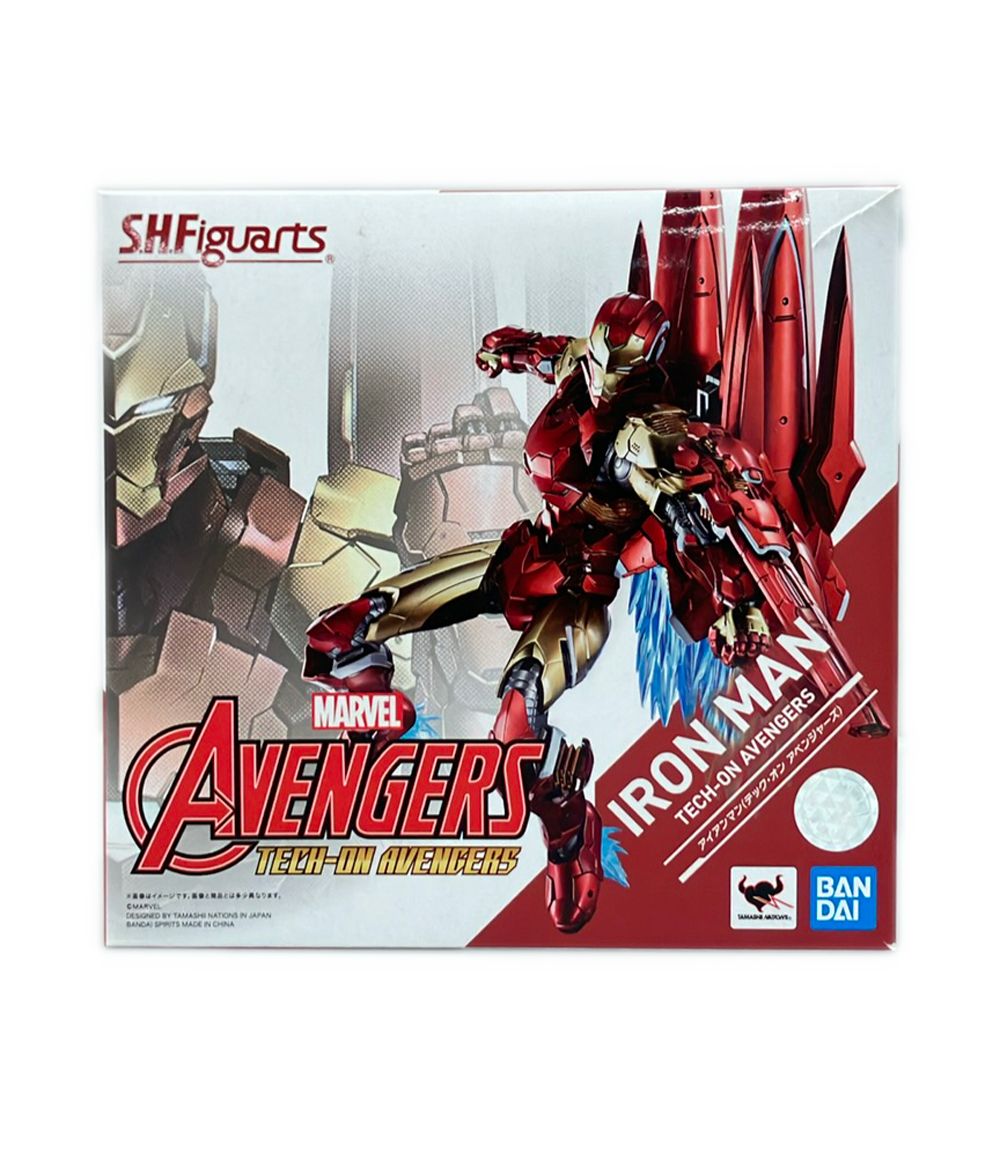 バンダイ テック・オン・アベンジャーズ S.H.Figuarts アイアンマン フィギュア