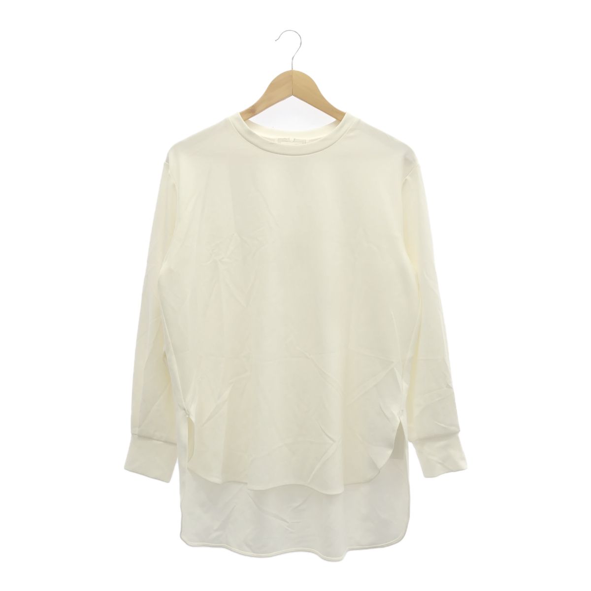 BEARDSLEY　ビアズリー　BEZ1032404A0002　Tブラウス　長袖Tシャツ　長袖シャツ　Fサイズ　ホワイト