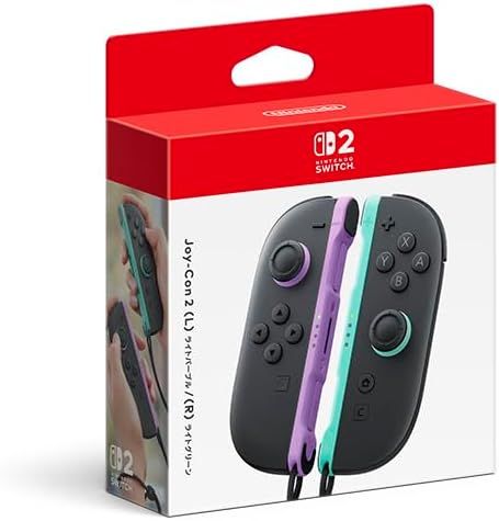 【新品】 Joy-Con 2 (L) ライトパープル/(R) ライトグリーン 佐賀/