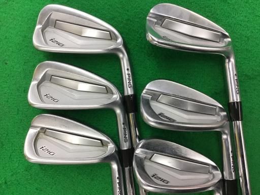 【中古】 ピン i210 6S アイアンセット IR NS PRO MODUS3 TOUR105 (フレックスS) メンズ 男性用 右利き 右用 Cランク ゴルフクラブ