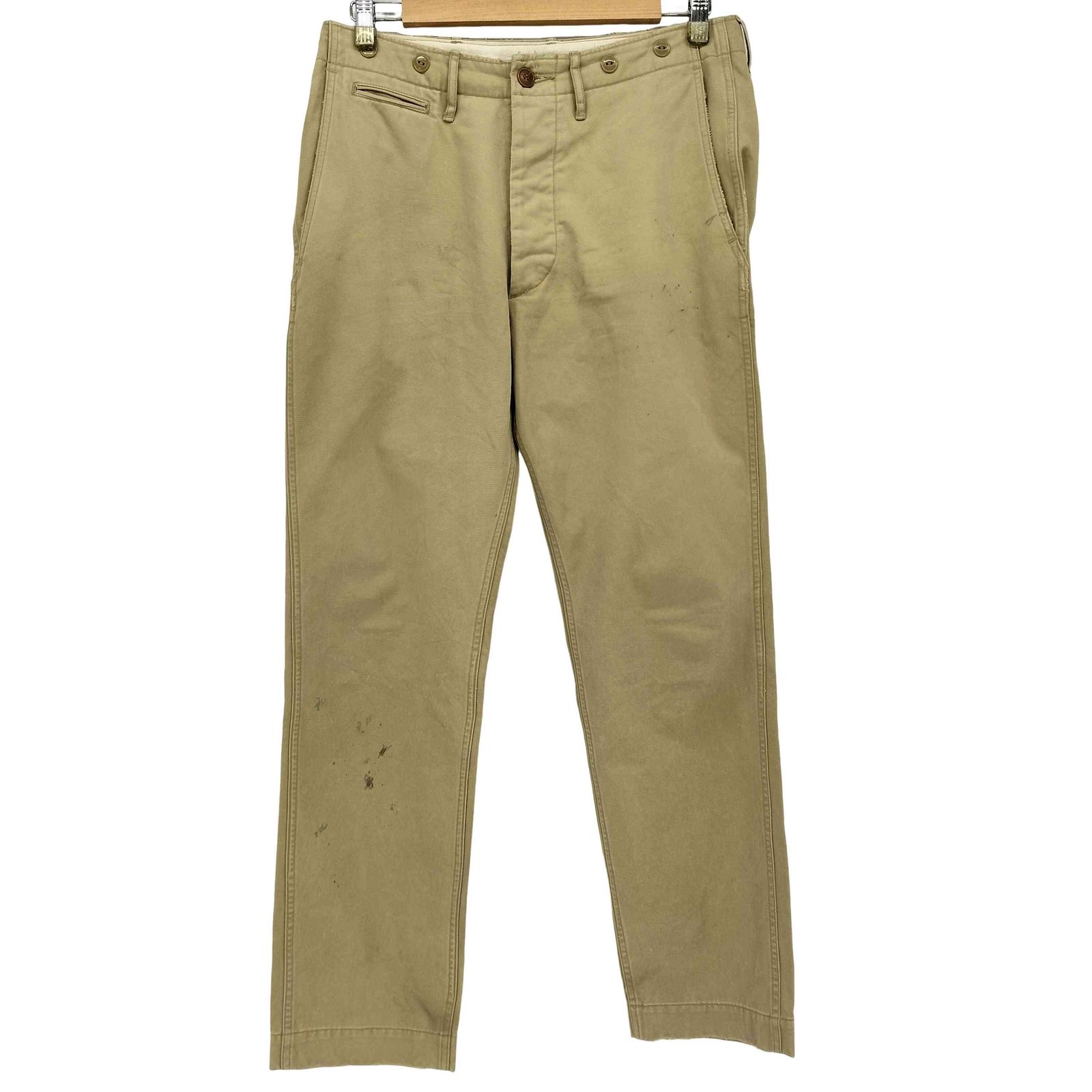 ロンハーマン RON HERMAN DENIM ヴィンテージ加工 サスペンダーボタン