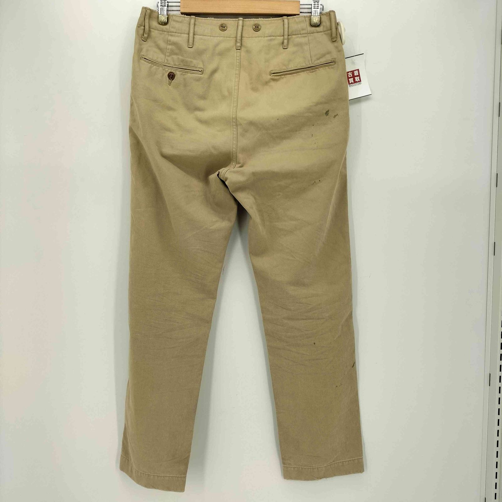 ロンハーマン RON HERMAN DENIM ヴィンテージ加工 サスペンダーボタン