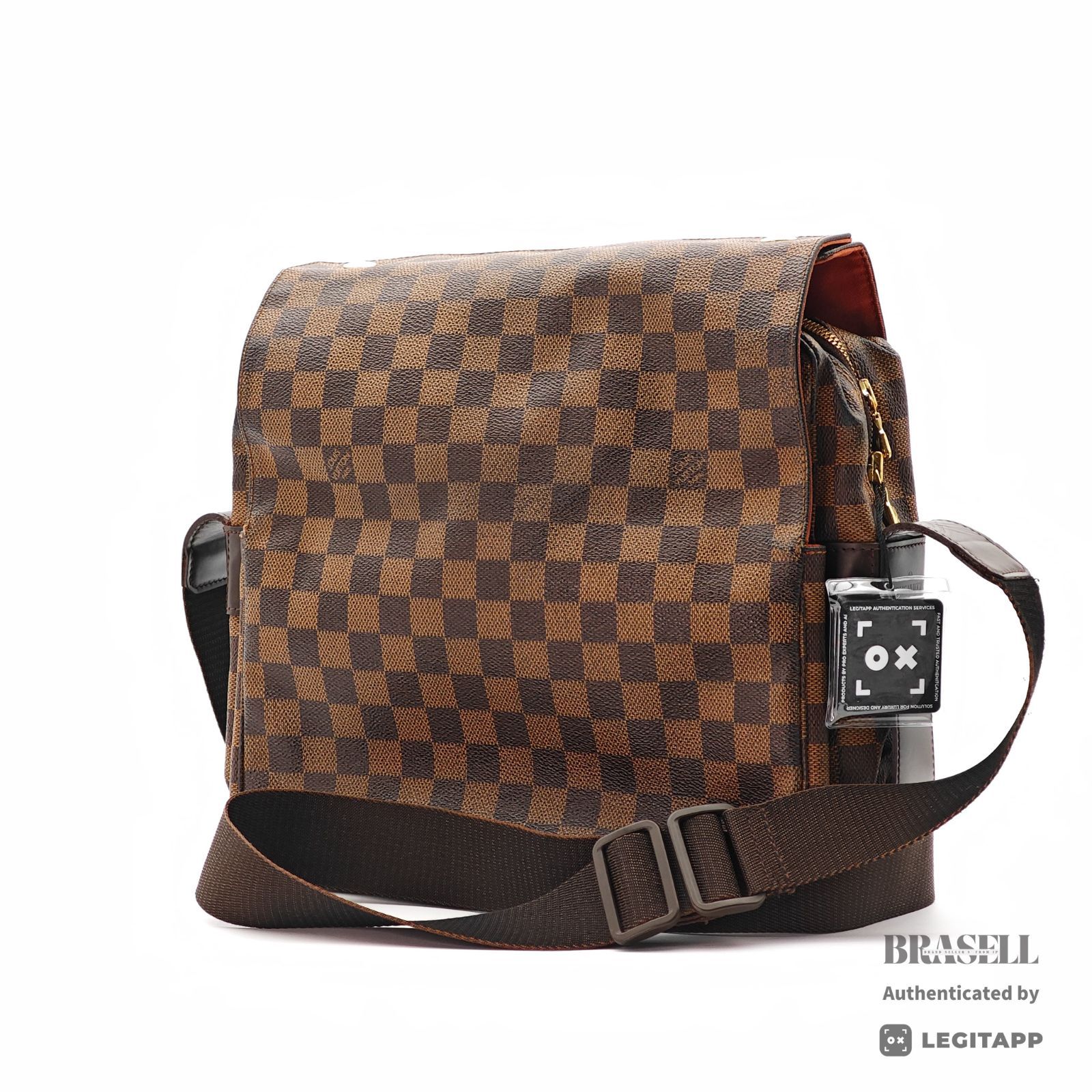 LOUIS VUITTON ナヴィグリオ N45255 バッグ ショルダーバッグ ブラウン