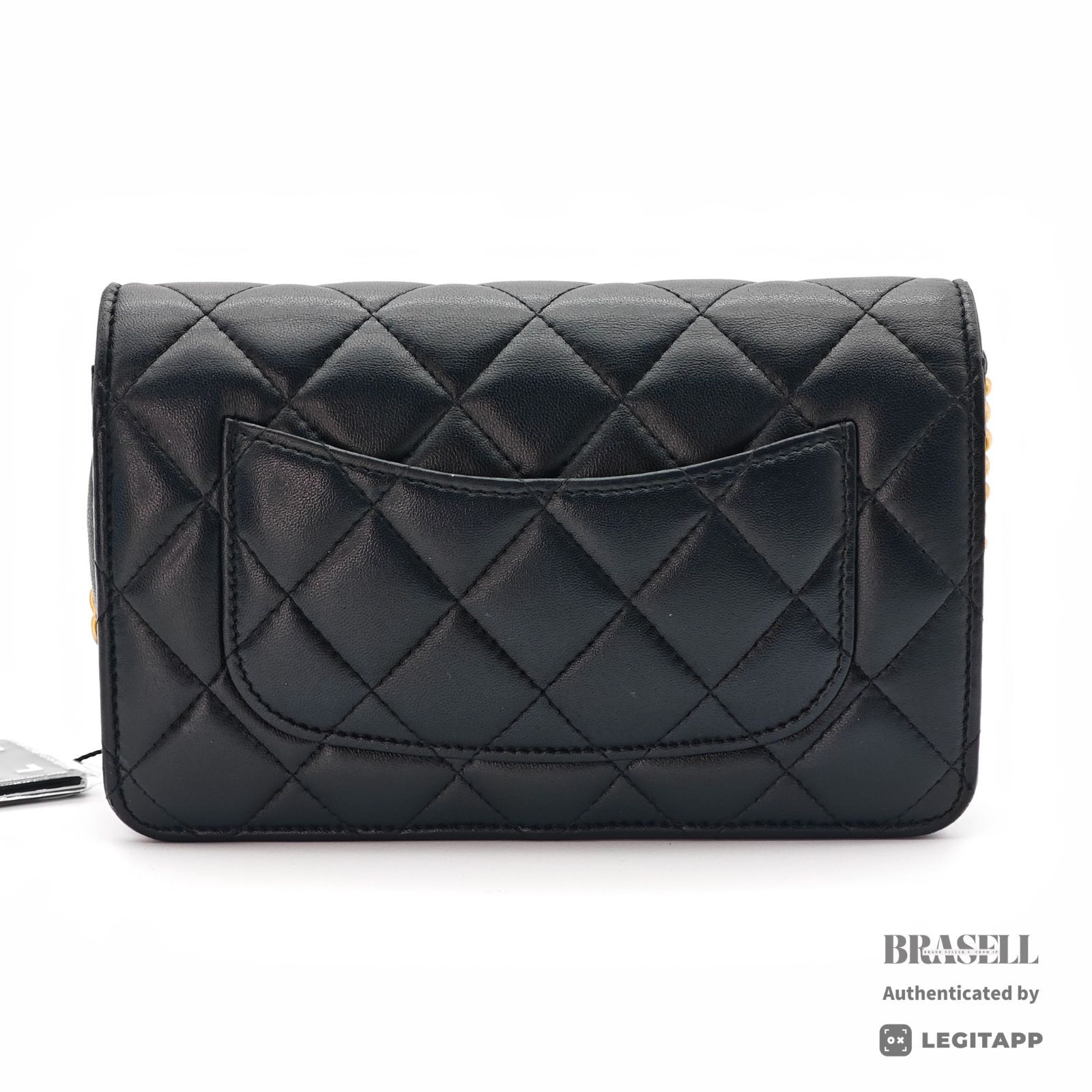 CHANEL ハートロック マトラッセ チェーンウォレット バッグ 