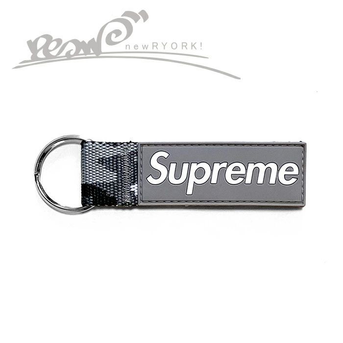 送料無料 メンズ レディース キーホルダー グレー Supreme シュプリーム Webbing Keychain SS26A135 シュプリームウェビングキーチェーン se1506r