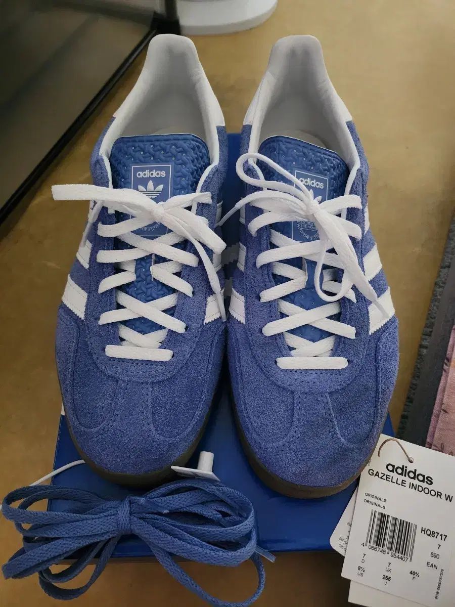 adidas アディダス ガゼル インドア ブルー 出品