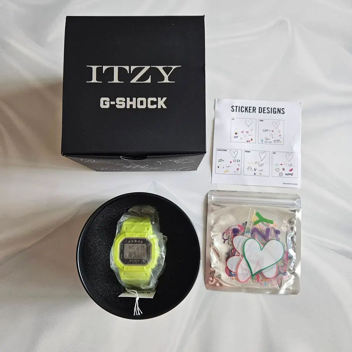 カシオ G-SHOCK X ITZY コラボレーション レイ 新商品 S5610