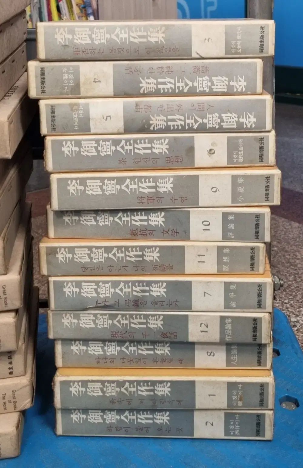 イ・ヨリョン全集 セット 童話出版公社 12巻 韓国文学 中古本