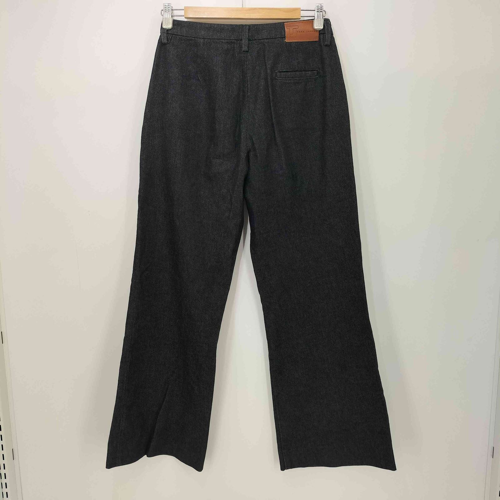タラジャーモン TARA JARMON 濃紺 ワイドデニムパンツ レディース JPN