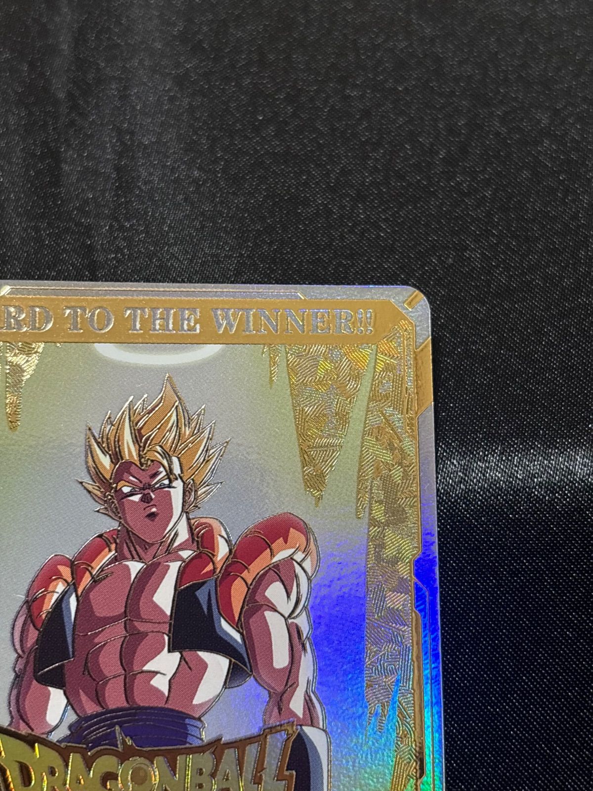 ドラゴンボール ダイバーズ ゴジータ 大会 優勝カード 1st 賞状風