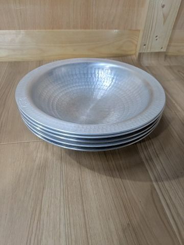 アルミ 打ち出し うどんすき鍋 6枚セット 27㎝ 1,6L 中尾アルミ製作所 