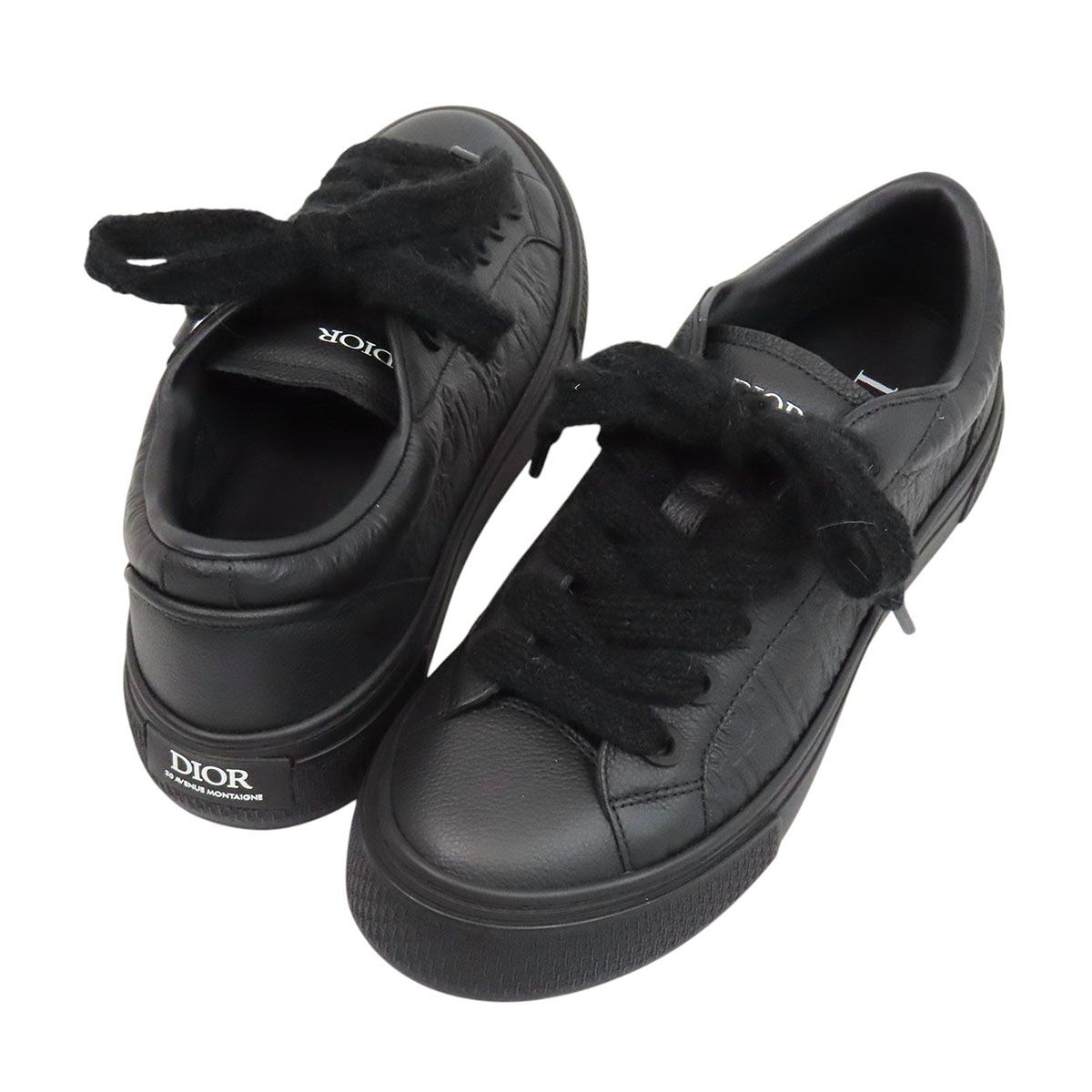 ディオール B33 スピン スニーカー オブリーク メンズ ブラック Dior【中古】 【アパレル・小物】
