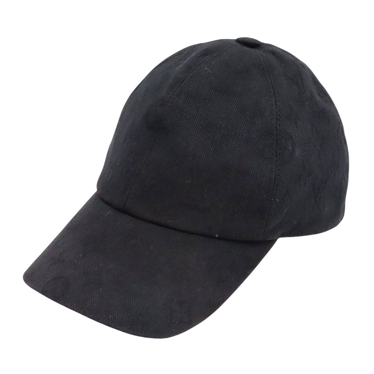 ルイヴィトン モノグラム エッセンシャル キャップ M76584 ユニセックス ブラック LOUIS VUITTON【中古】 【アパレル・小物】