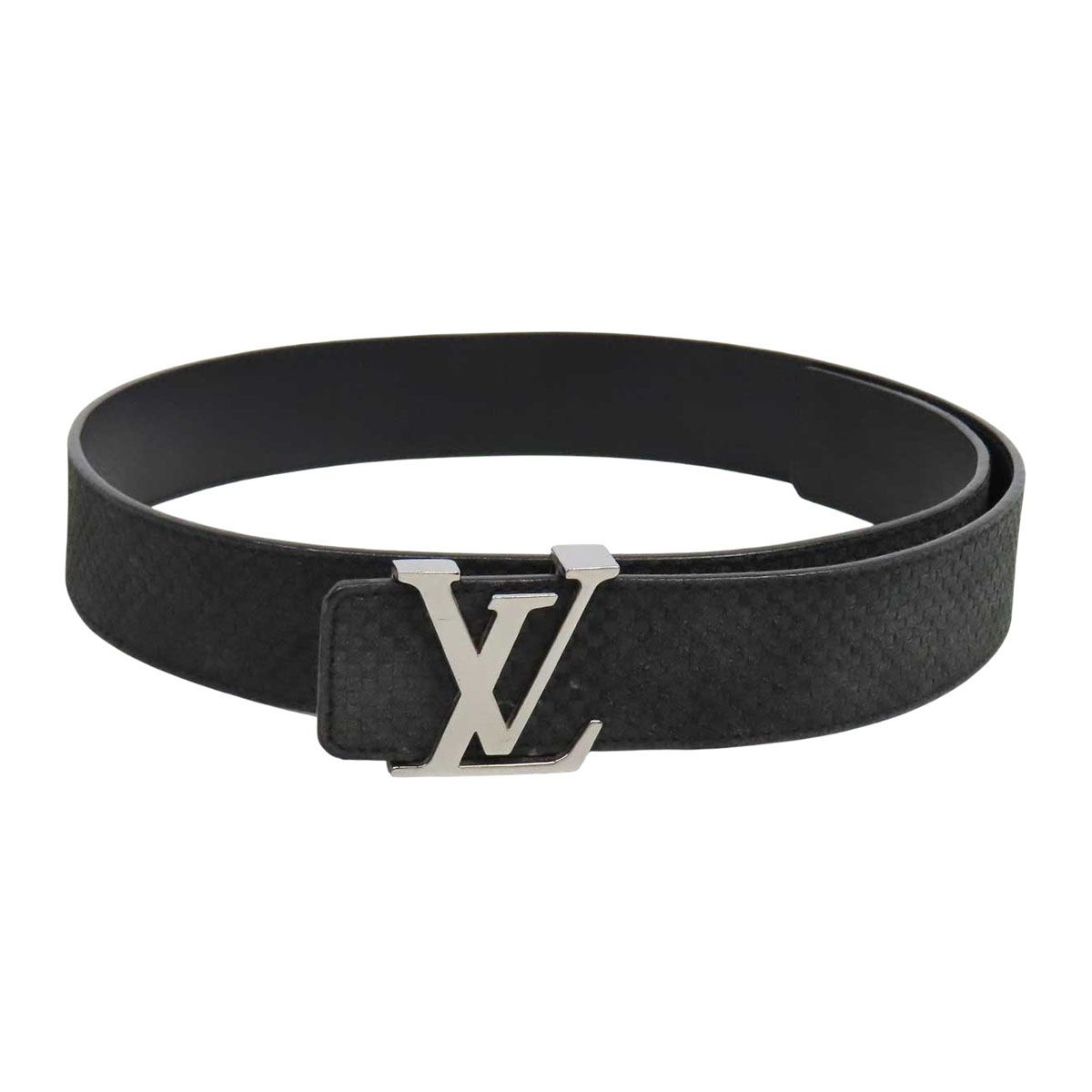 ルイヴィトン LV イニシャル ダミエ ベルト 40MM M6875 ユニセックス ブラック系 LOUIS VUITTON【中古】 【アパレル・小物】 28,138円