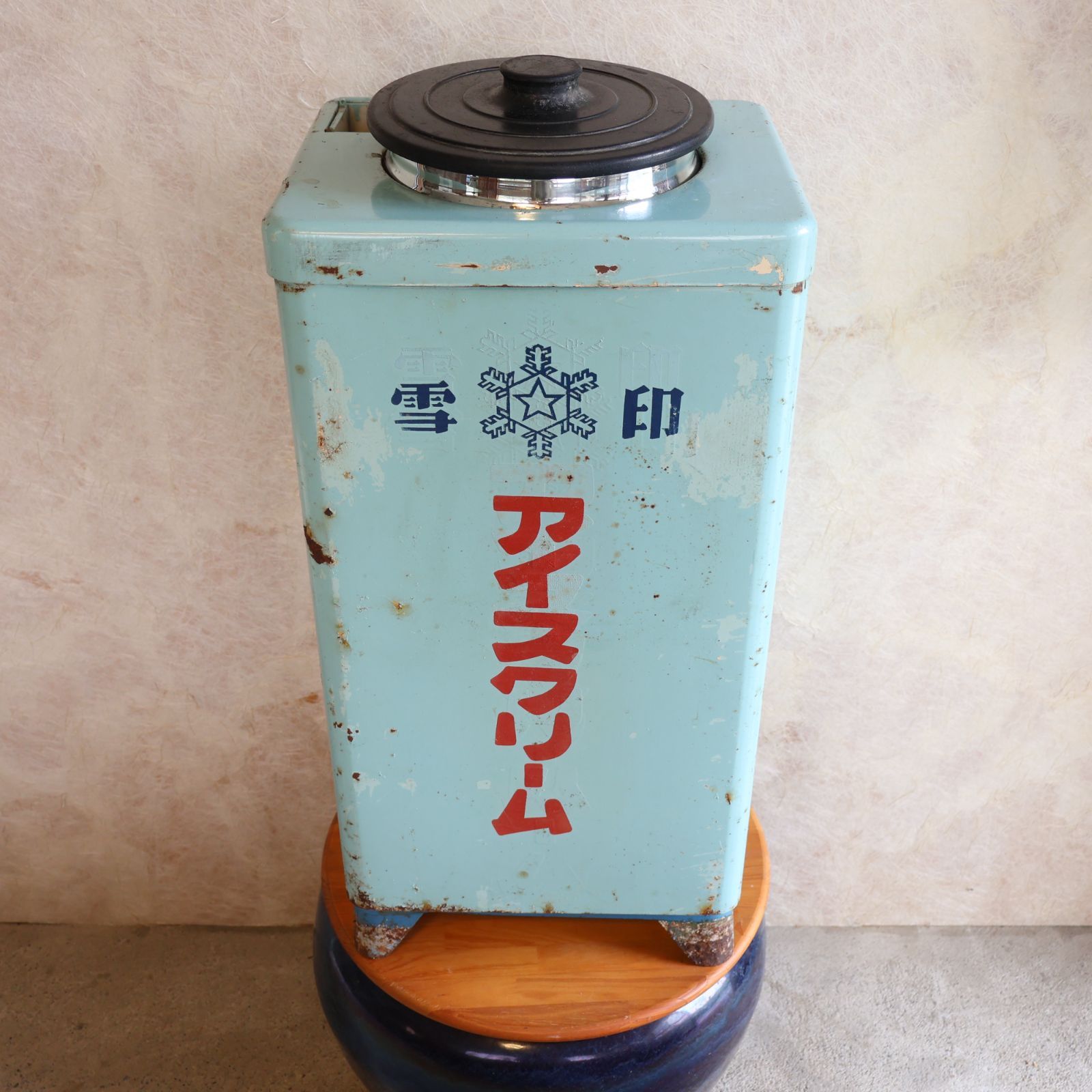 雪印物産 アイスクリームストッカー SWALLOW製 No.2350 Snow Brand 氷 