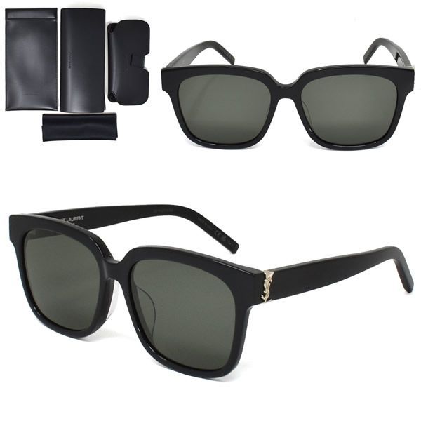 サンローラン サングラス SAINT LAURENT SL M40/F 003 サングラス アジアンフィット メンズ レディース ユニセックス SLM40F-003 ブラック グレー 26,943円