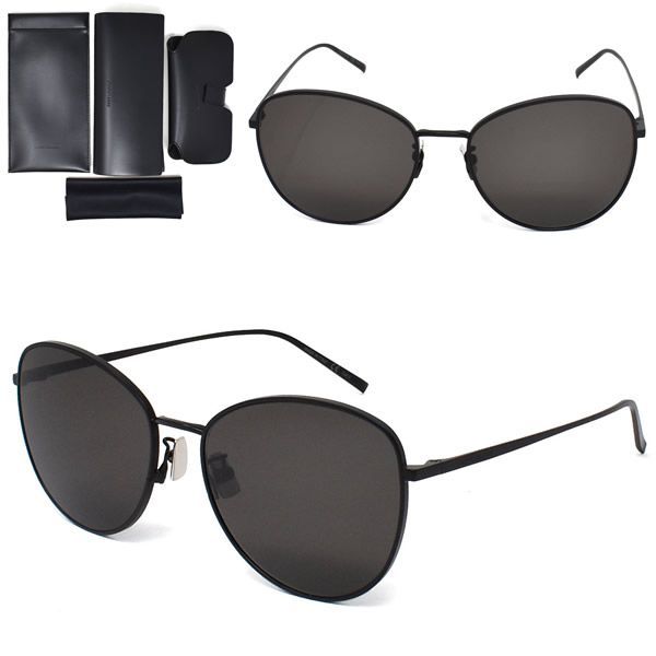 サンローラン サングラス SAINT LAURENT SL 486 001 サングラス スマート メンズ レディース ユニセックス SL486-001 マットブラック ブラック