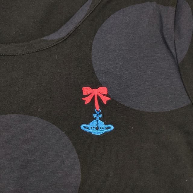 Vivienne Westwood Red Label ドット オーブ刺繍 半袖Tシャツ