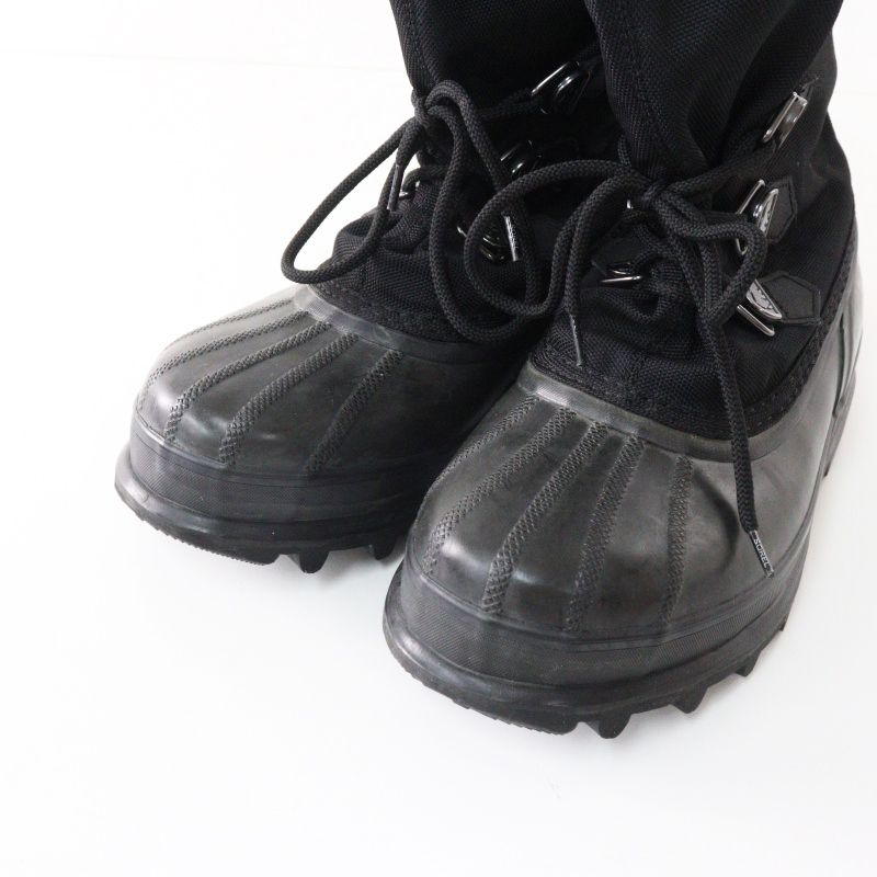 美品 SOREL ウィンターブーツ 黒 25cm メンズサイズ ソレル SOREL BEAR ベアー ウィンターブーツ 25cm
