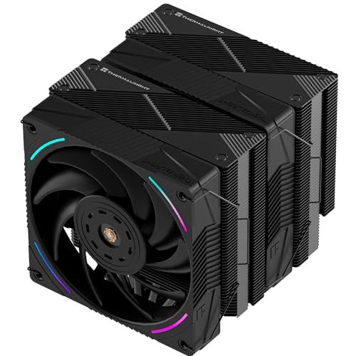Thermalright Phantom Spirit 120 EVO CPUクーラー、デュアルTL-K12 PWMファン、7ヒートパイプCPU冷却、2150RPM速度、AMD AM4 AM5 / Intel 1700/1150/1151/1200/201Ju
