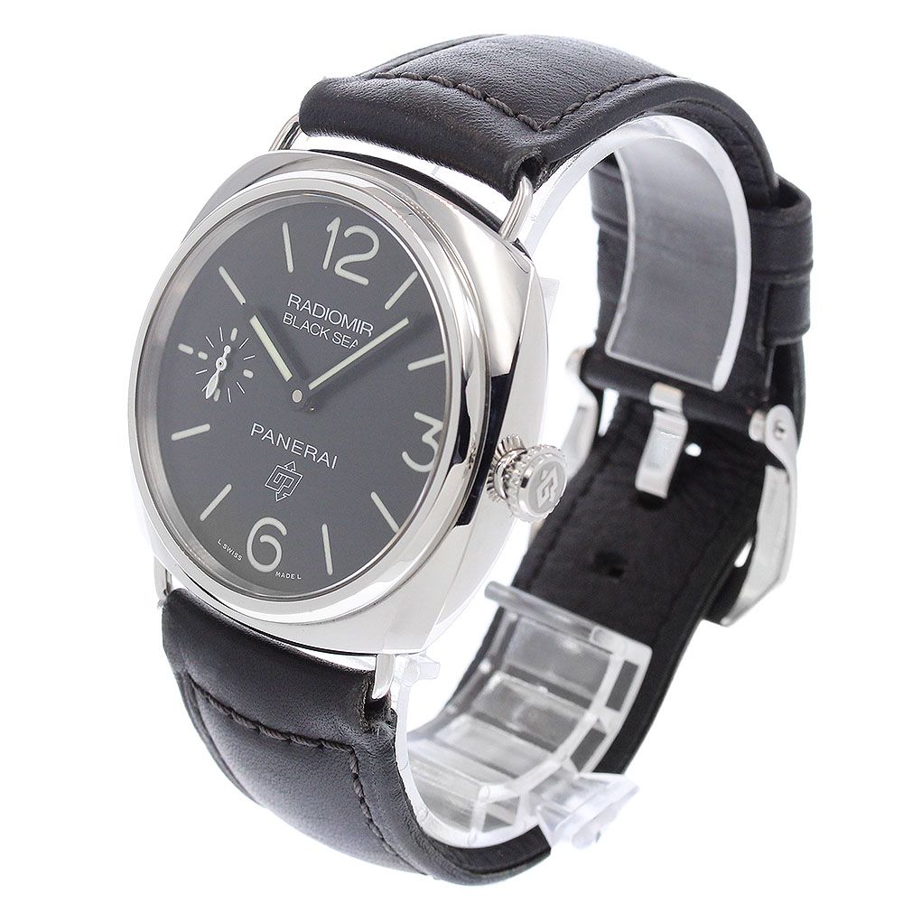 パネライ PANERAI PAM00380 ラジオミール ブラックシール ロゴ
