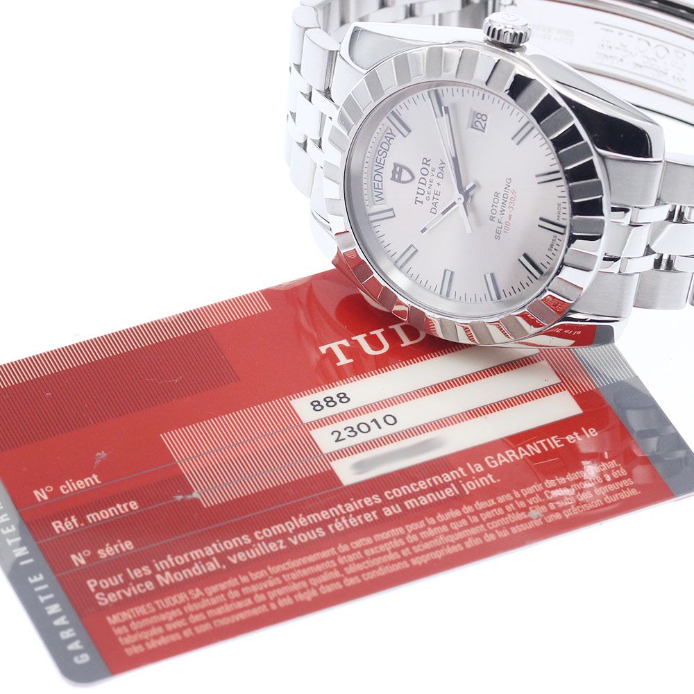 チュードル TUDOR 23010 クラシック デイトデイ 自動巻き メンズ