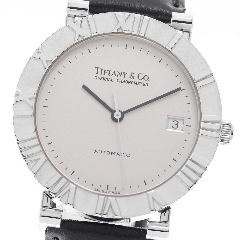 ティファニー TIFFANY&Co. M06940 アトラス デイト クロノメーター 自動巻き メンズ _963363